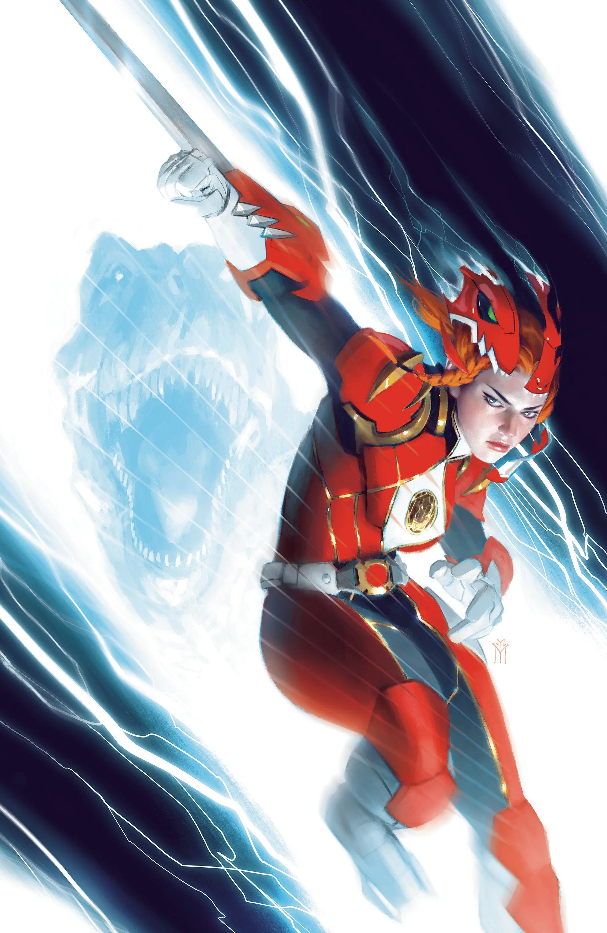 Power Rangers Prime #13 G 1 in 25 Variant Edition (Full Art, Mercado)