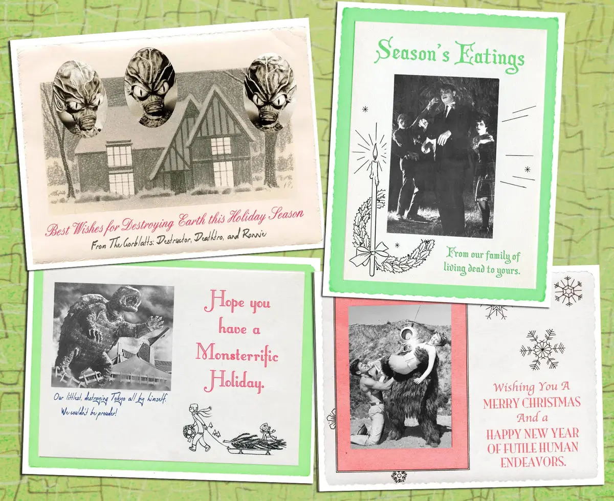Alternate Histories Vintage Holiday Cards Variety Pack