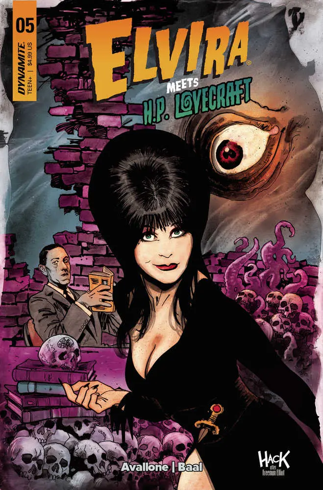Elvira Meets Hp Lovecraft #5 Cover C Hack
