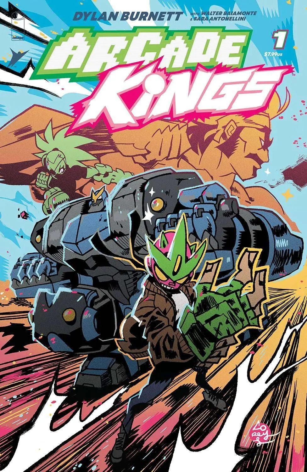 Arcade Kings #1 (Of 5) Cvr B Lewis