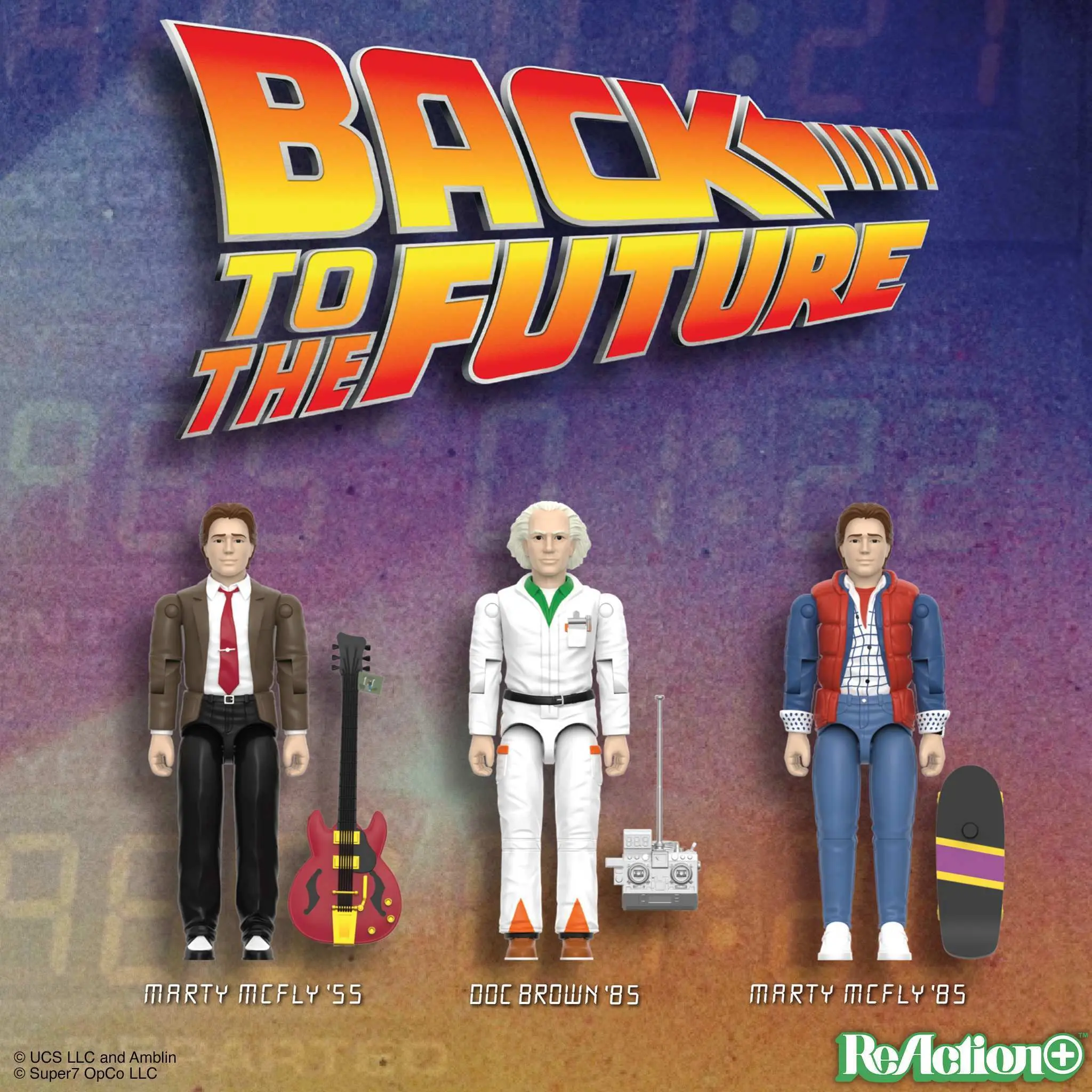 BACK TO THE FUTURE REACTION+ WAVE 01 - MARTY MCFLY '55 - Image 4