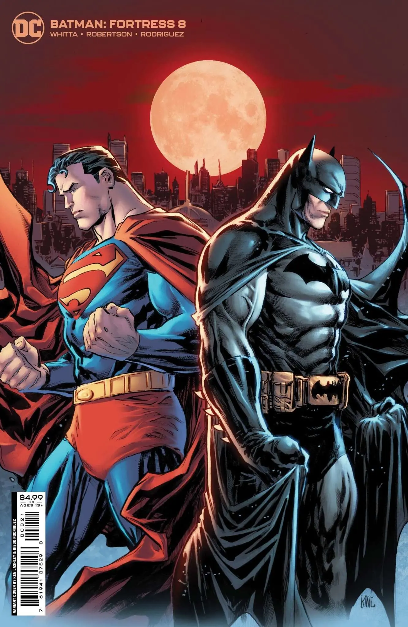 Batman Fortress #8 (Of 8) Cvr B Ken Lashley Card Stock Var