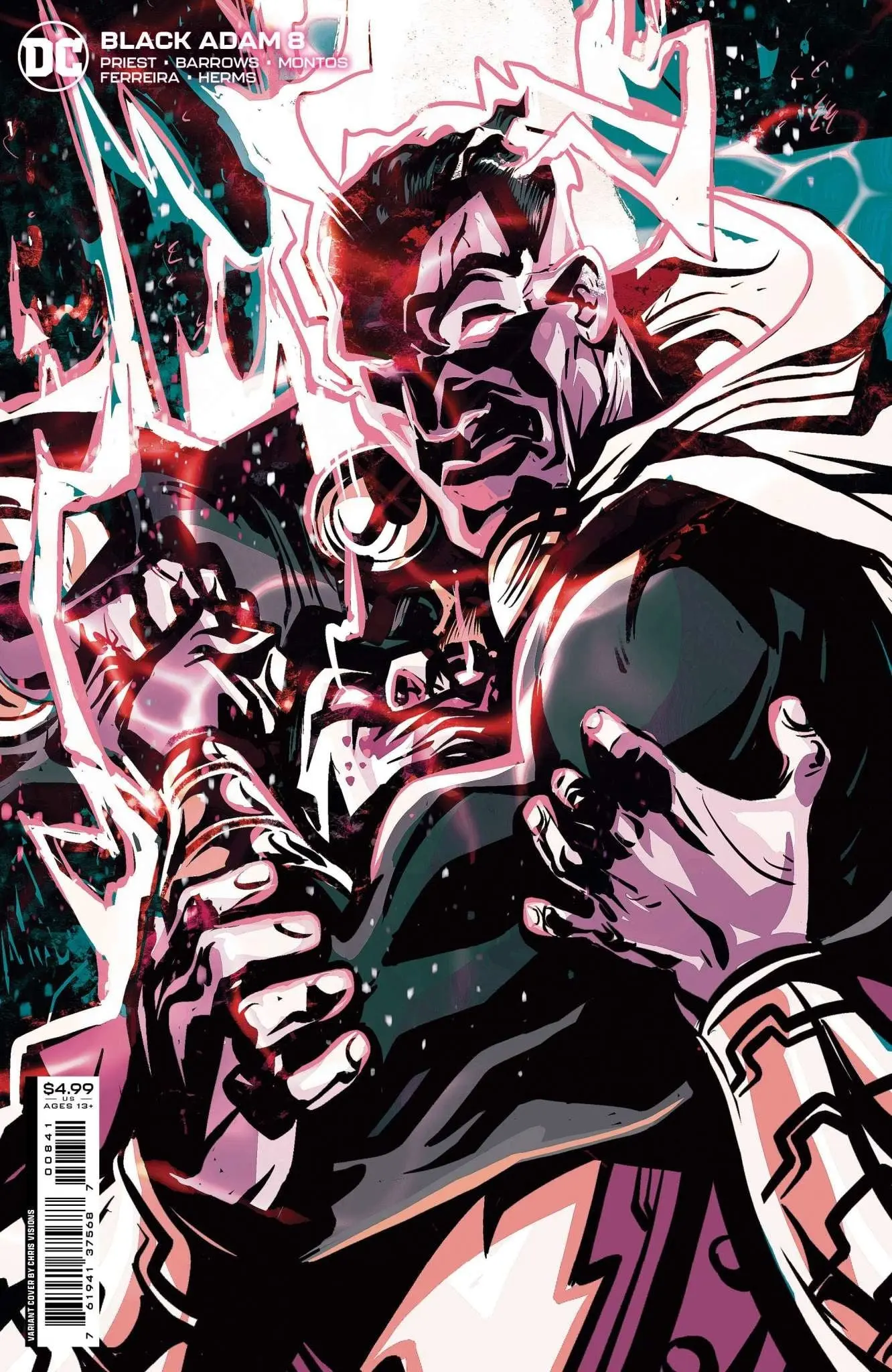 Black Adam #8 (Of 12) Cvr C Chris Visions Card Stock Var