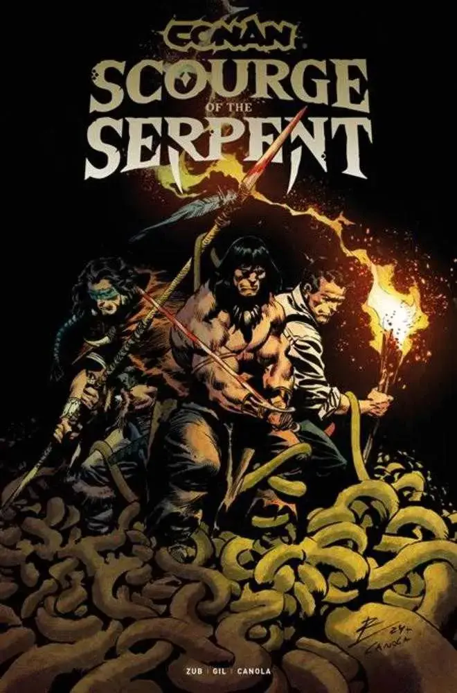 Conan The Barbarian Scourge Of The Serpent #4 (Of 4) (Mature)