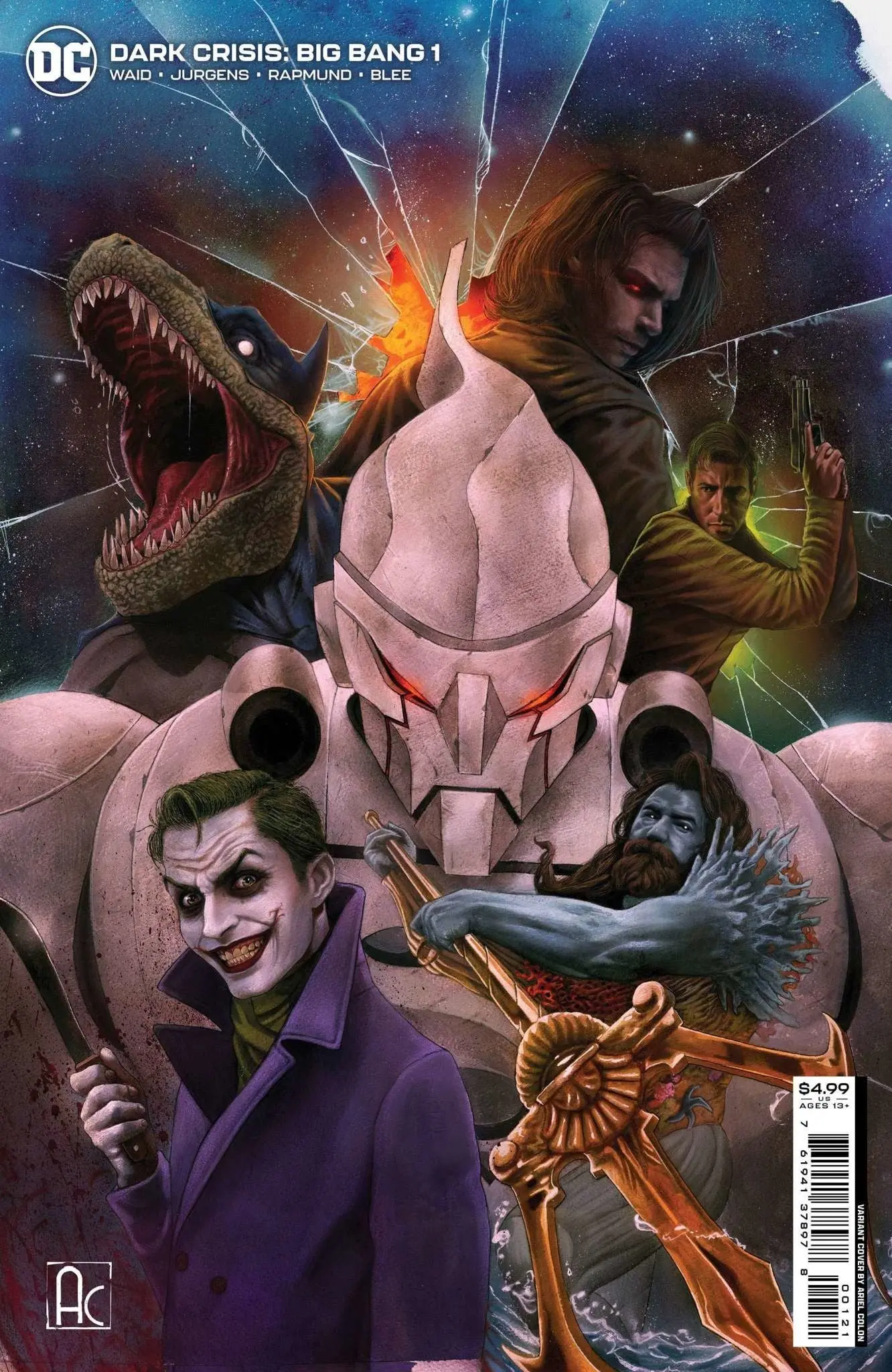 Dark Crisis Big Bang #1 (One Shot) Cvr B Ariel Colon Card Stock Var