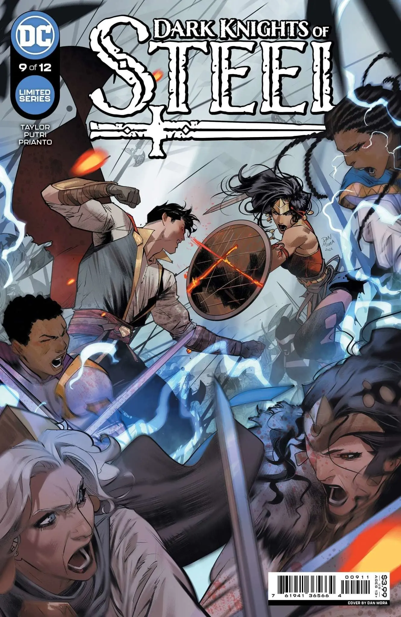 Dark Knights of Steel #9 (Of 12) Cvr A Dan Mora