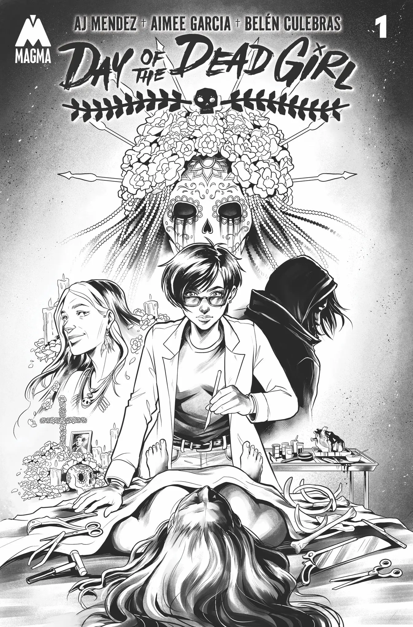 Day Of The Dead Girl #1 Con Exclusive (Signed by AJ Mendez)