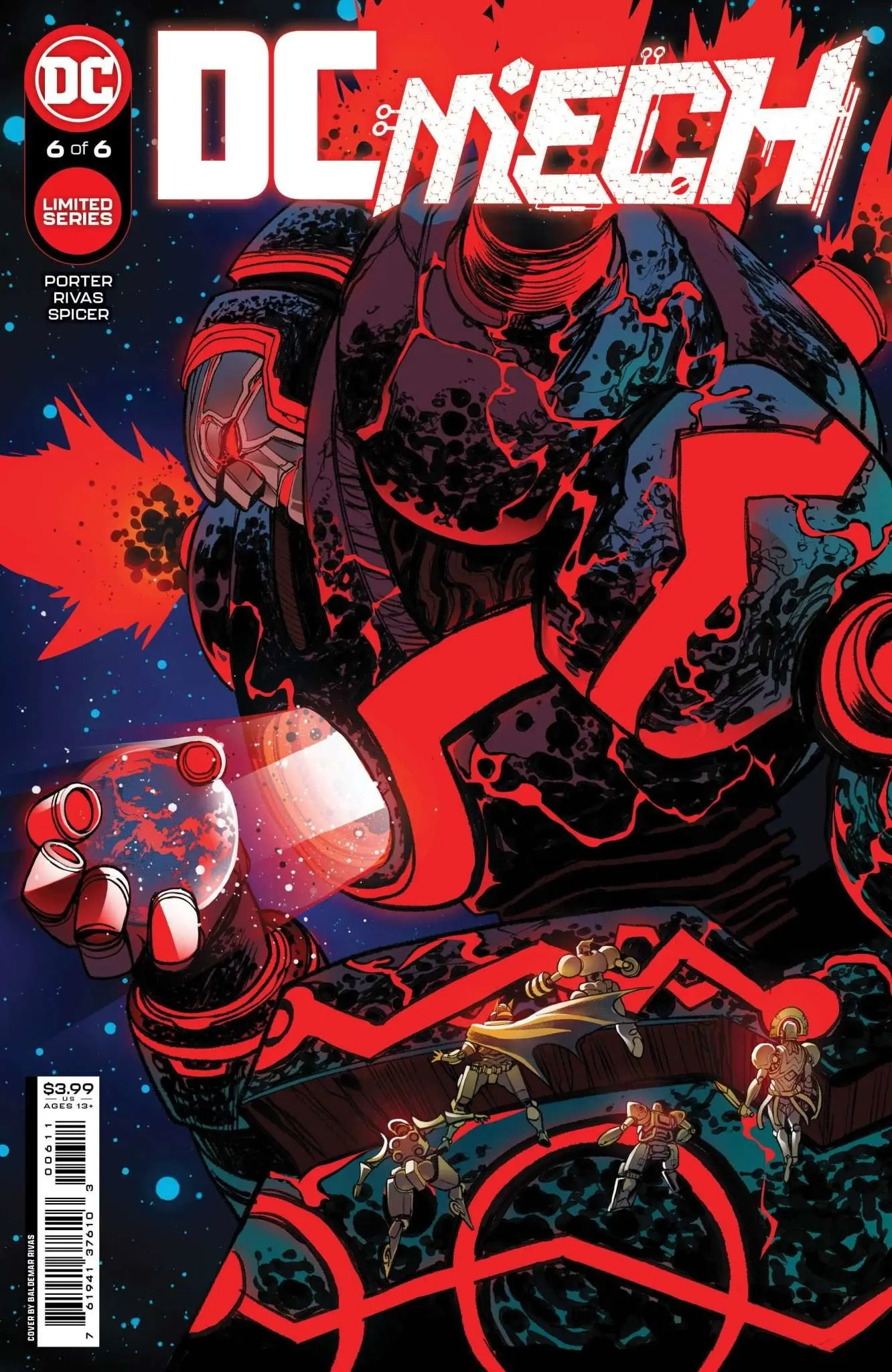 DC Mech #6 (Of 6) Cvr A Baldemar Rivas