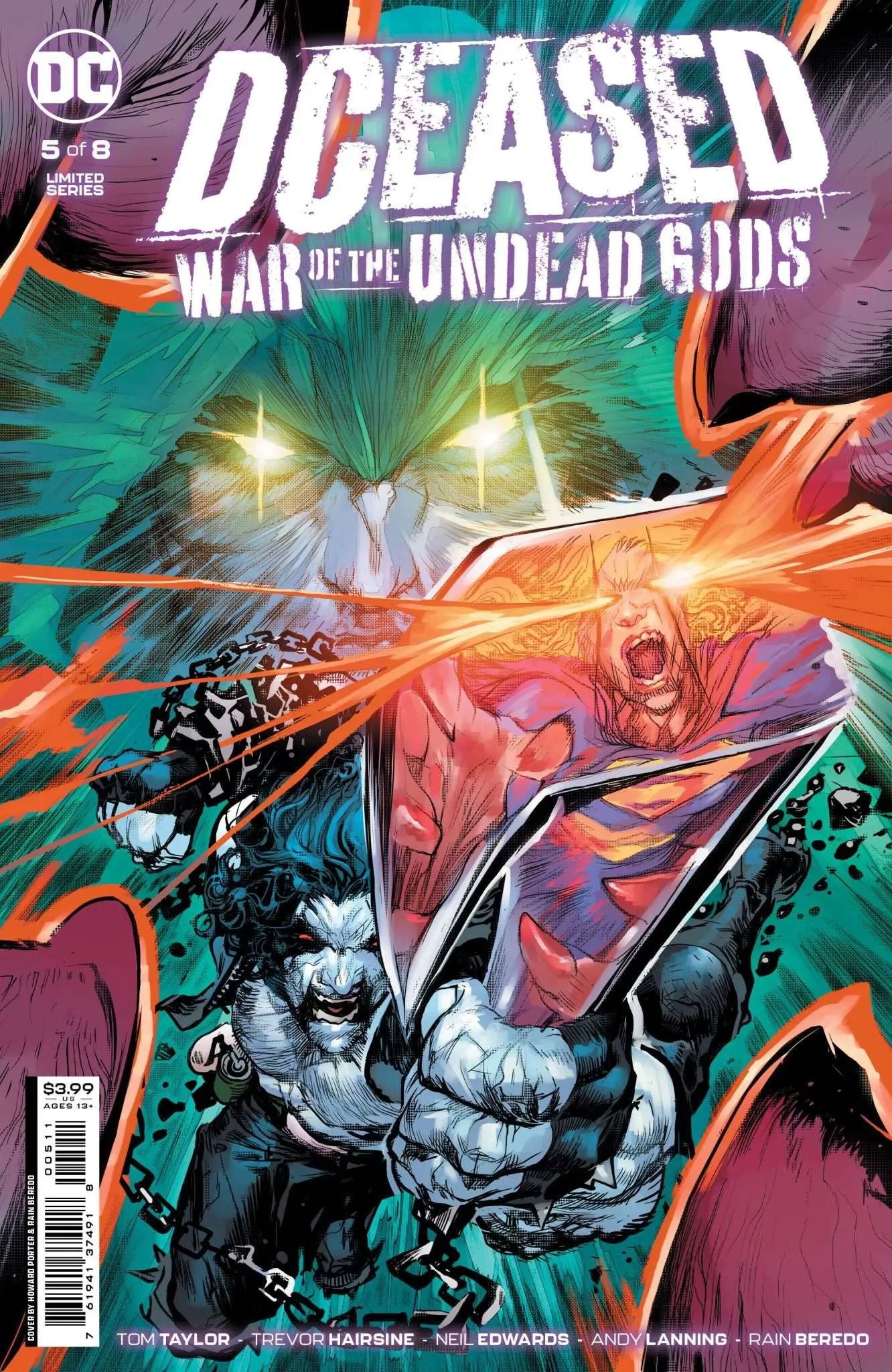 Dceased War Of The Undead Gods #5 (Of 8) Cvr A Howard Porter