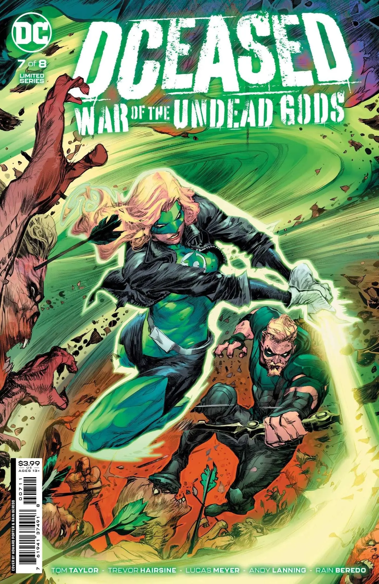Dceased War Of The Undead Gods #7 (Of 8) Cvr A Howard Porter
