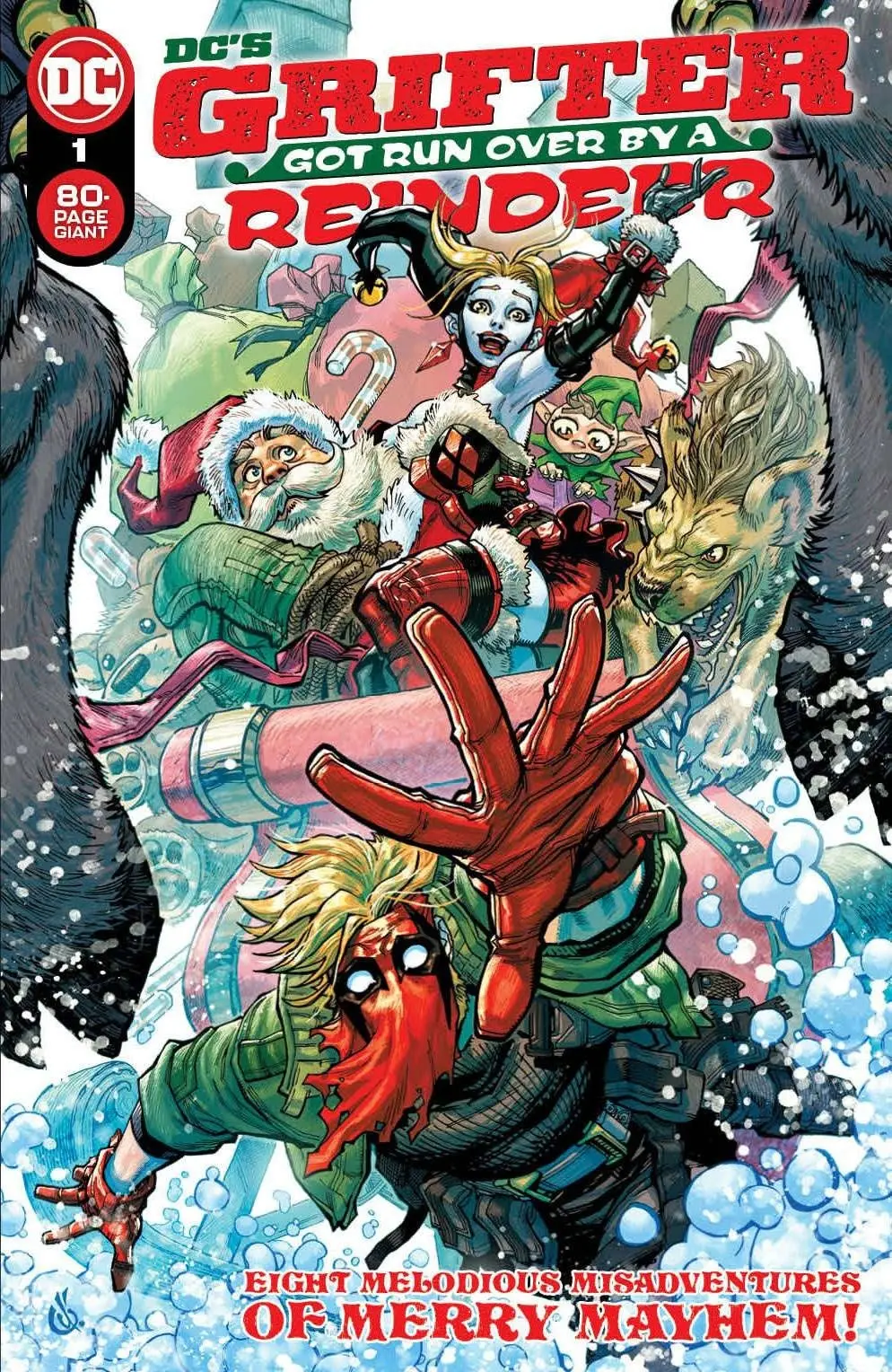 DC's Grifter Got Run Over By A Reindeer #1 (One Shot)