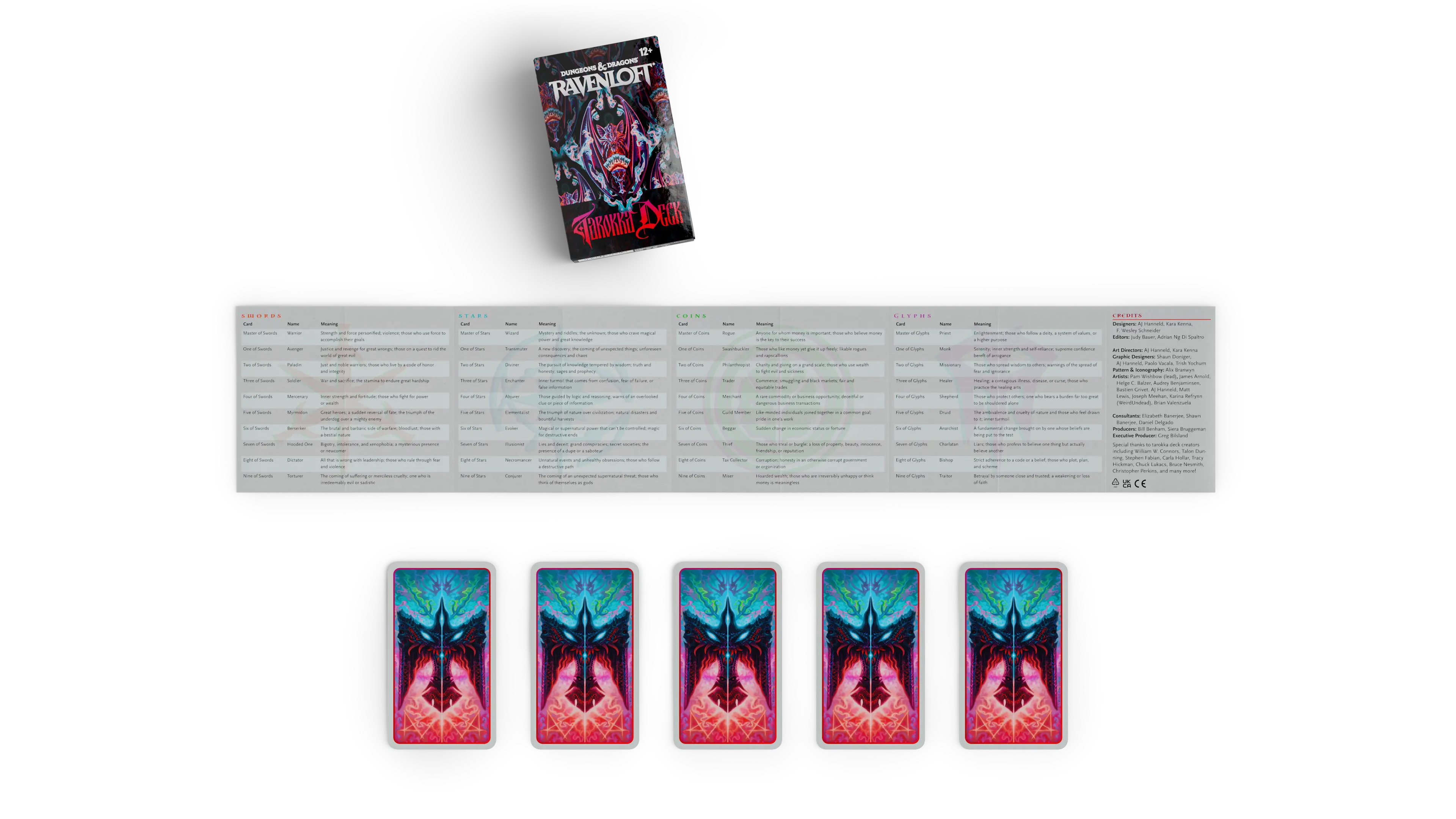 D&D 5E - Ravenloft: The Horrors Within Tarokka Deck - Image 4