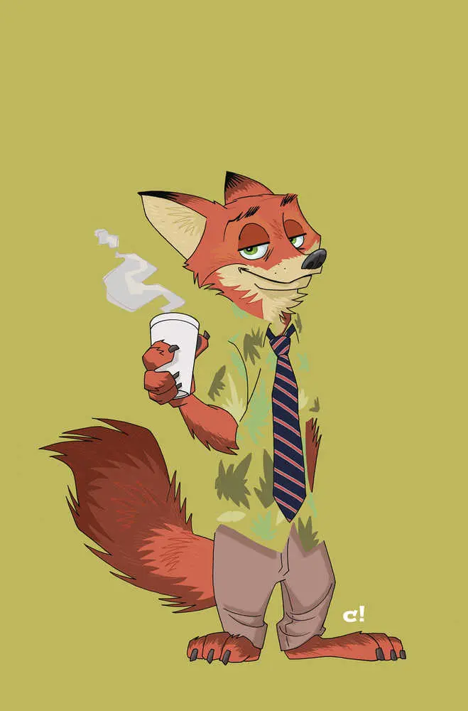 Zootopia #2 Cover K 15 Copy Variant Edition Rousseau Color Bleed Foil Vir