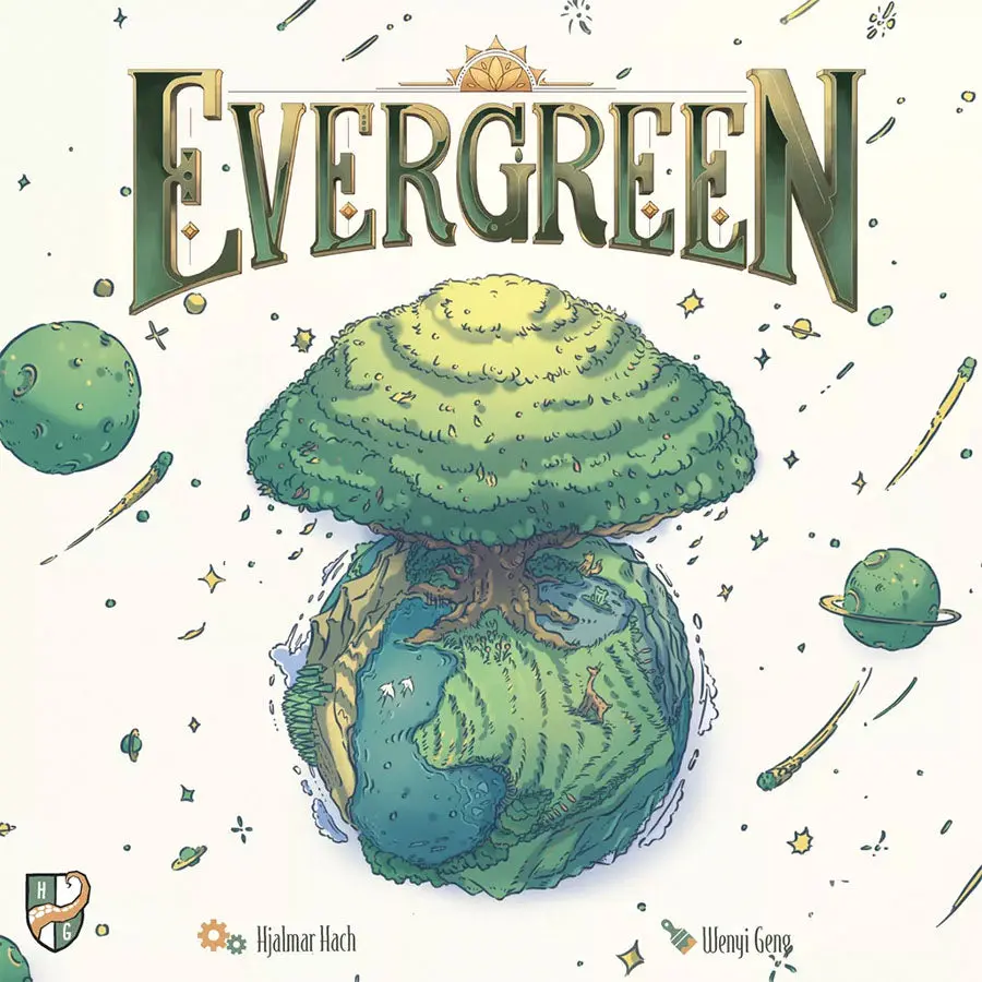 Evergreen (English) Abstract Strategy Board Game, 1-4 Players