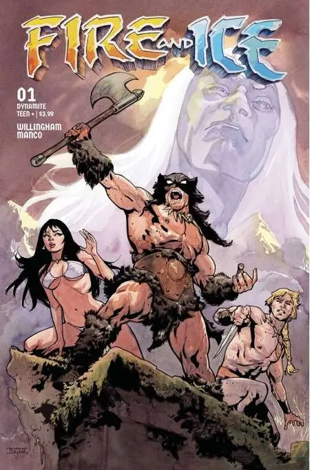 Fire And Ice #1 Cvr F 10 Copy Incv Asrar Original