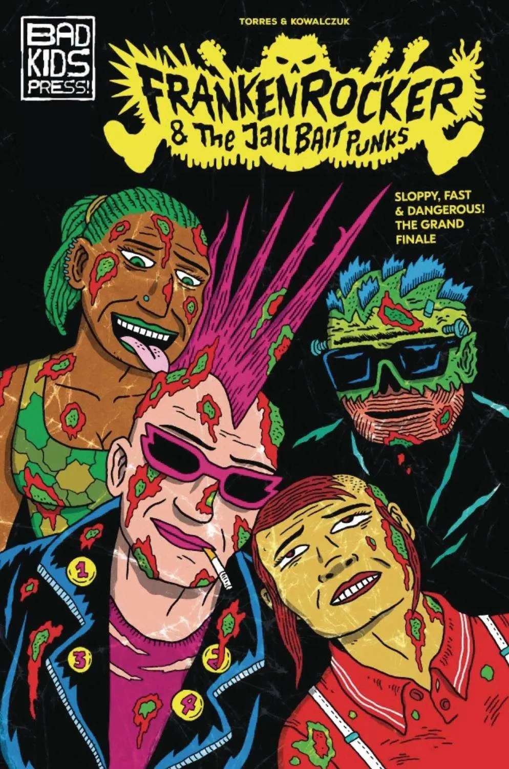Frankenrocker And Jailbait Punks #4 (Of 4) (MR)