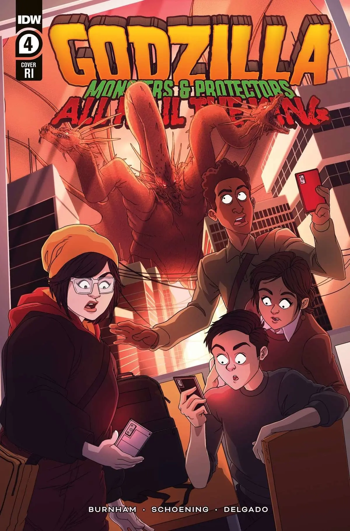 Godzilla: Monsters & Protectors--All Hail The King! #4 Variant Ri (10) (Yurcaba)