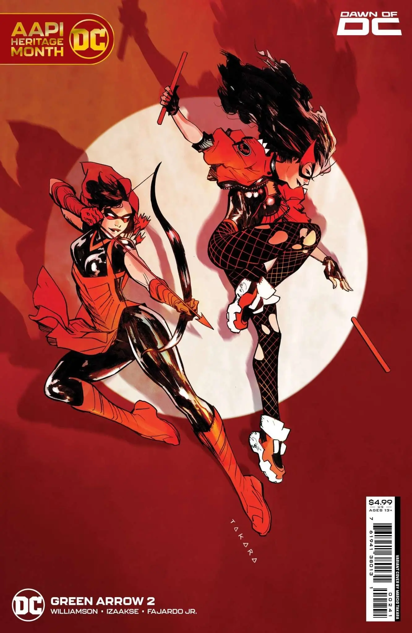 Green Arrow #2 (Of 6) Cvr C Marcio Takara AAPI Heritage Month Card Stock Var