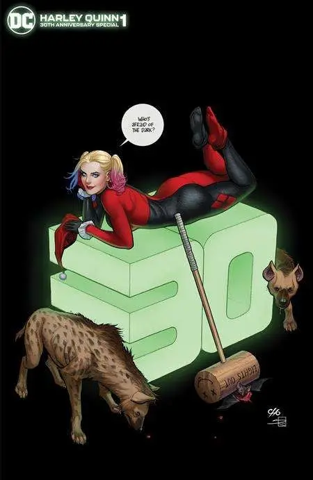 Harley Quinn 30th Anniversary Special #1 (One Shot) CVR N Frank Cho (Glow in the Dark Variant)