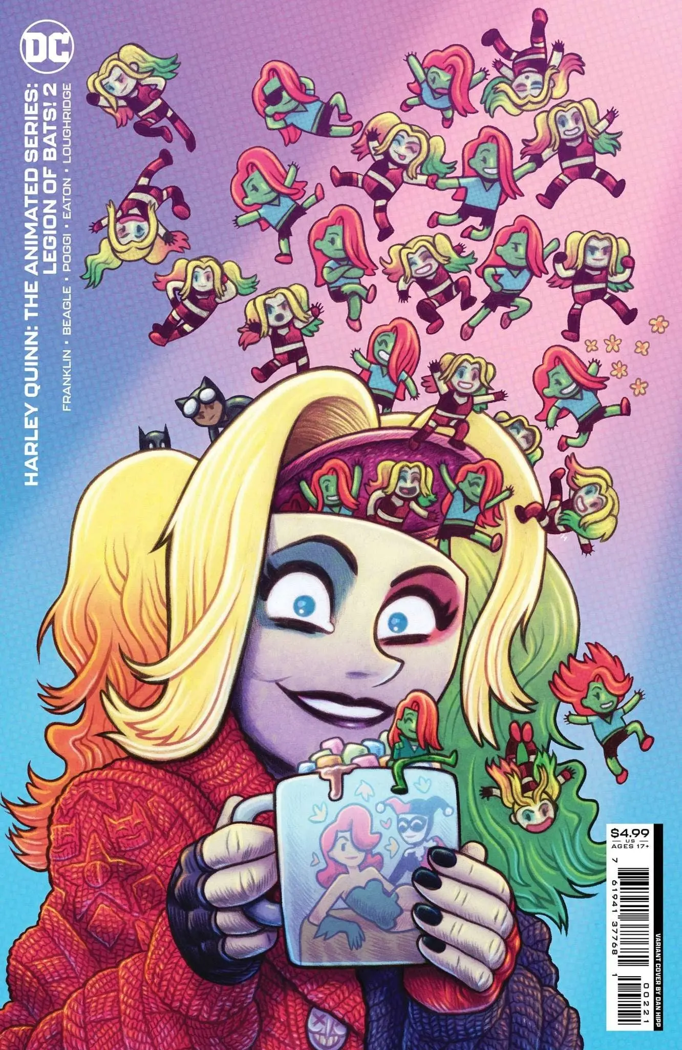 Harley Quinn The Animated Series Legion Of Bats #2 (Of 6) Cvr B Dan Hipp Card Stock Var (Mr)