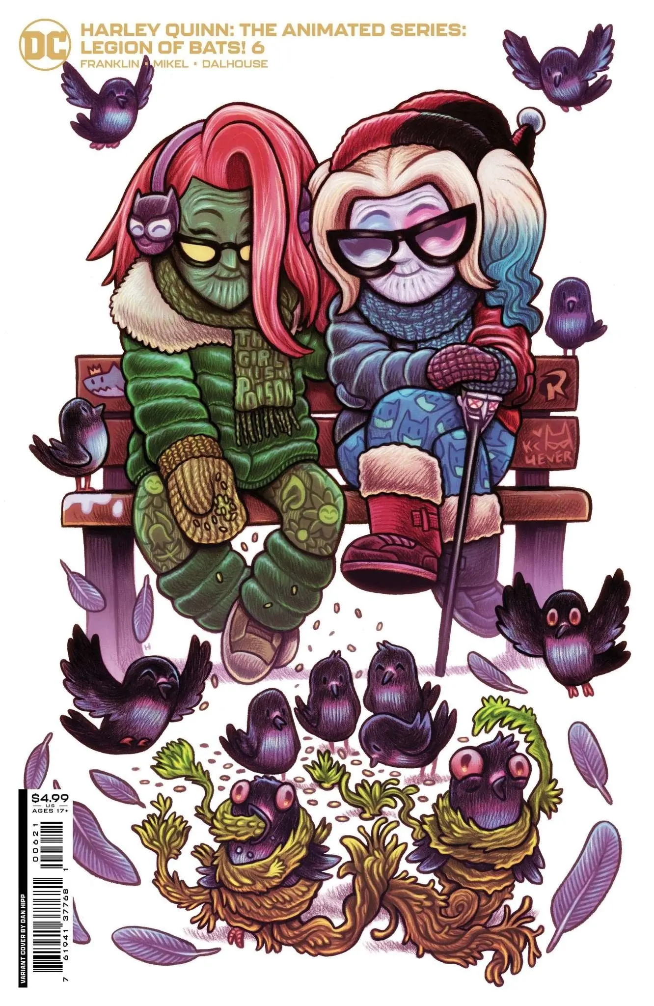 Harley Quinn The Animated Series Legion Of Bats #6 (Of 6) Cvr B Dan Hipp Card Stock Var (MR)