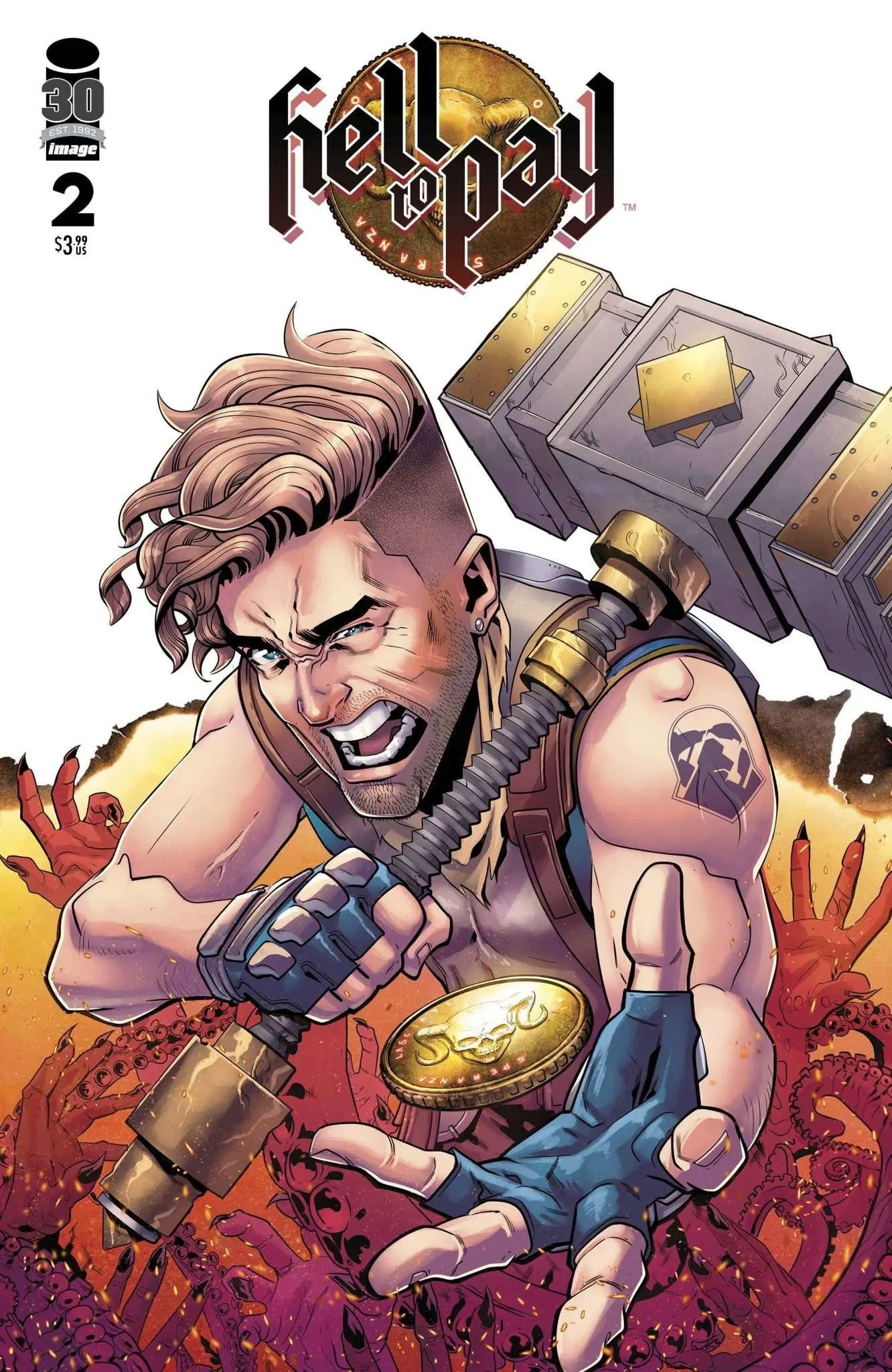 Hell To Pay #2 (Of 6) Cvr B Sliney