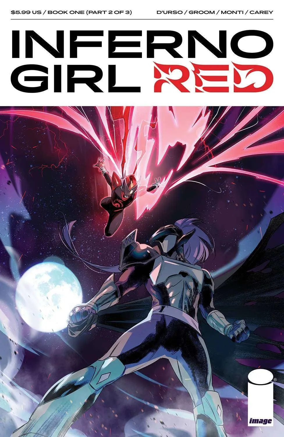 Inferno Girl Red Book One #2 (Of 3) Cvr A Favoccia Mv