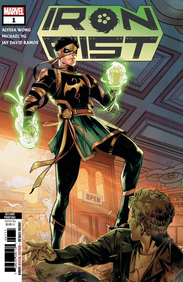 Iron Fist 1 Michael Yg 2nd Printing Variant - Image 10