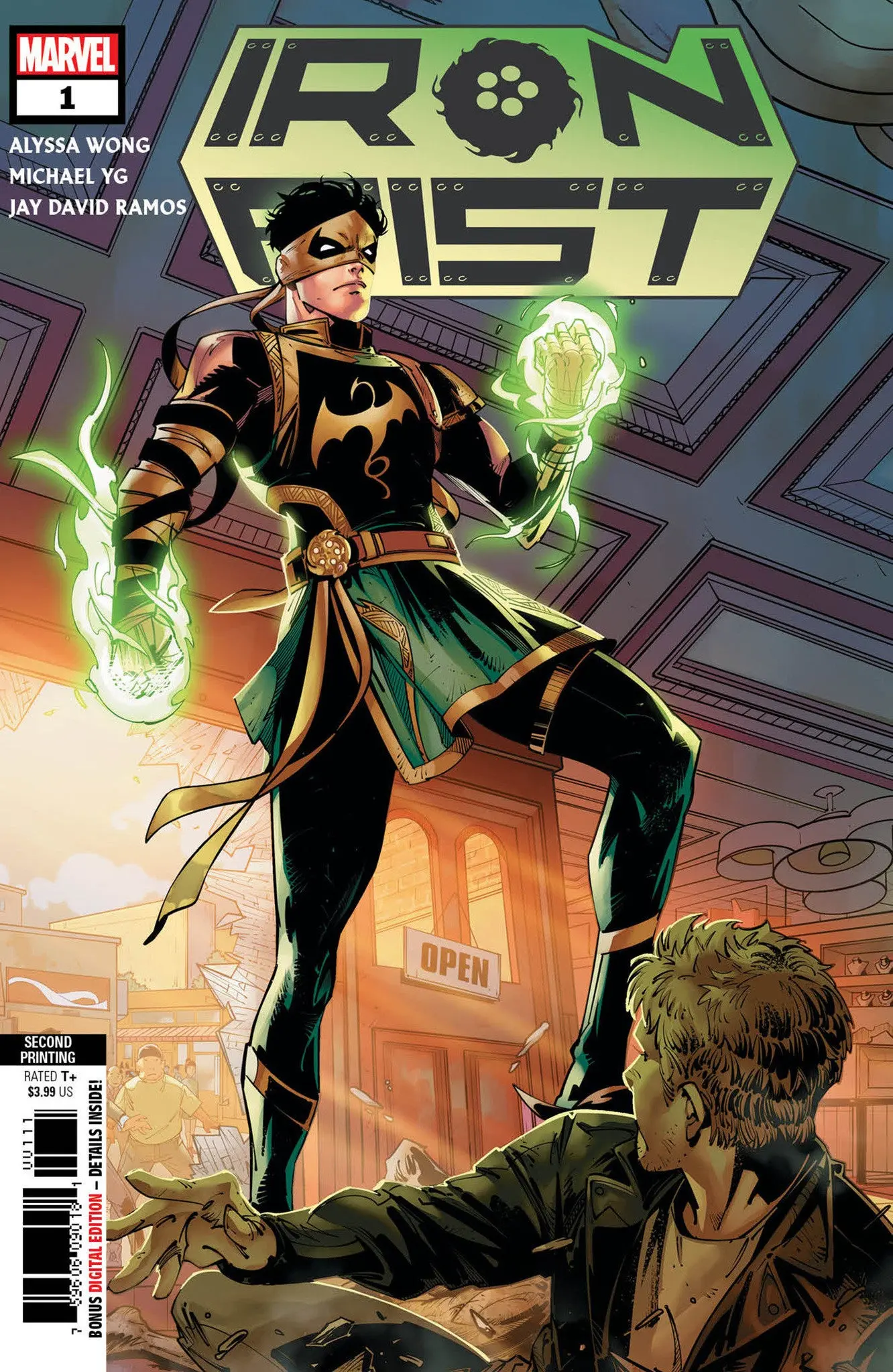 Iron Fist 1 Michael Yg 2nd Printing Variant - Image 6