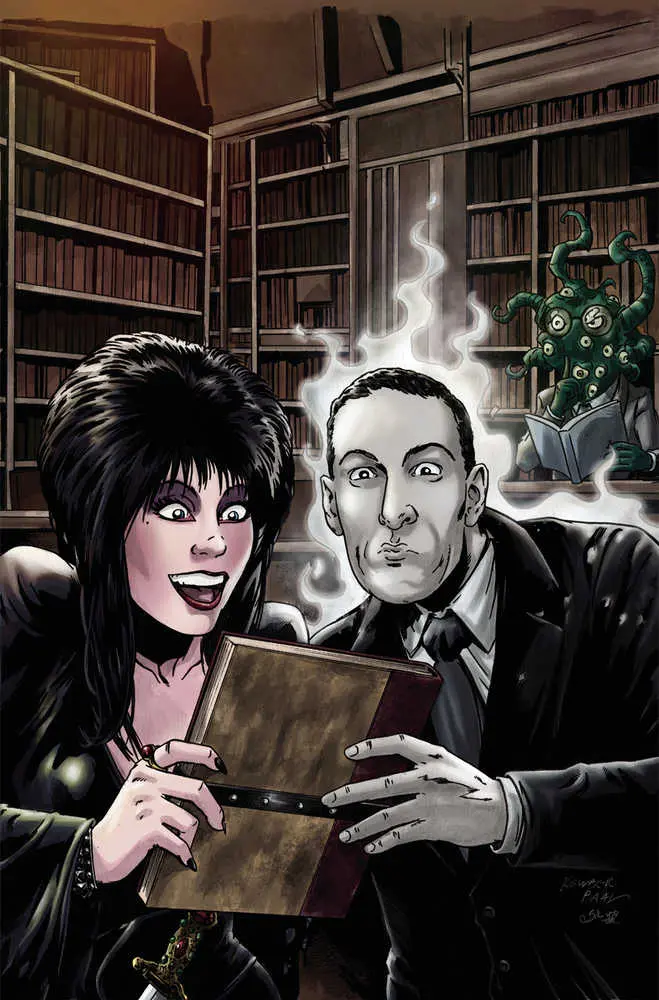 Elvira Meets Hp Lovecraft #2 Cover H 20 Copy Variant Edition Baal Virgin