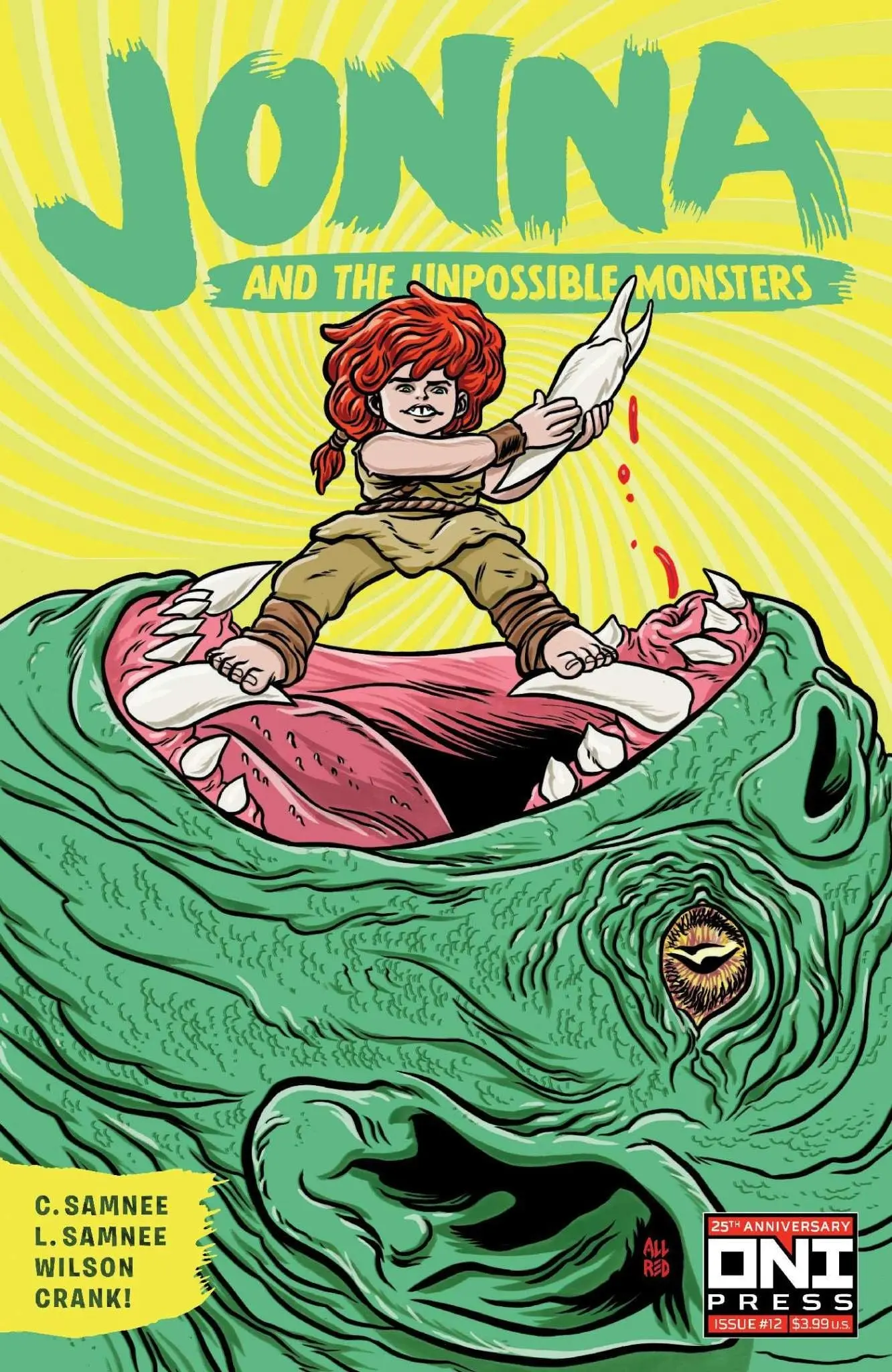 Jonna And The Unpossible Monsters #12 (Of 12) Cvr B Mike Allred Var