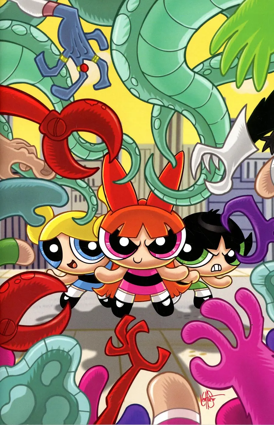 Powerpuff Girls #3 Cover H 15 Copy Variant Edition Haeser Original Virgin