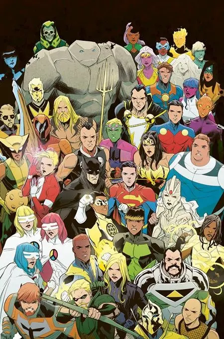 Justice League Vs The Legion Of Super-Heroes #6 (Of 6) Cvr A Scott Godlewski