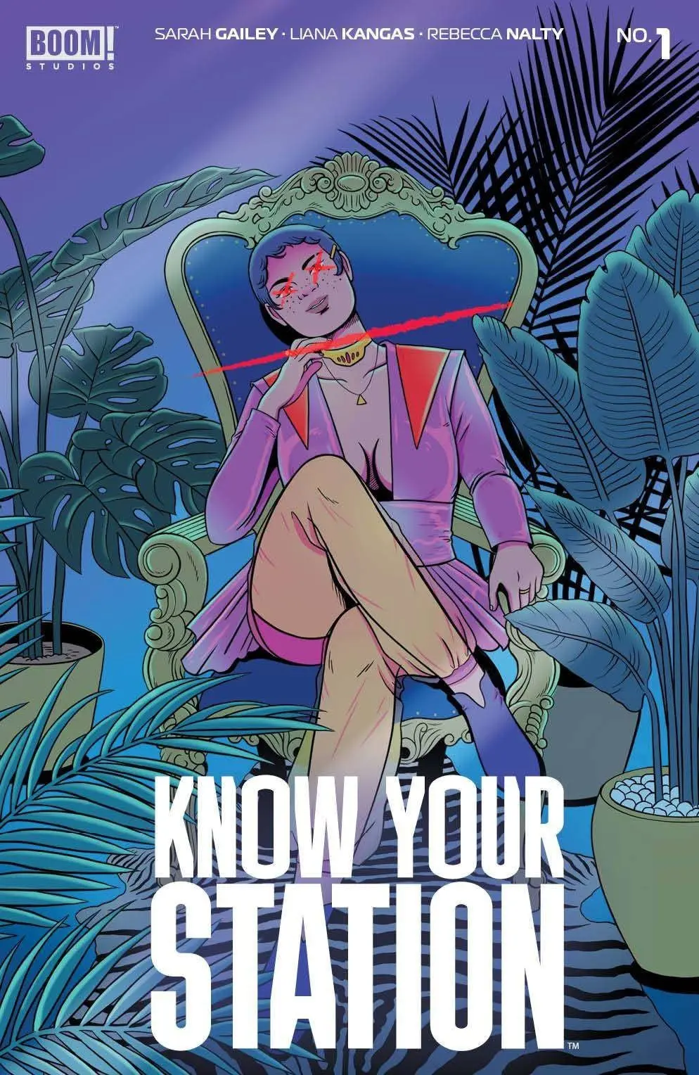 Know Your Station #1 (of 5) Cvr I Bg Var Woodall (MR)