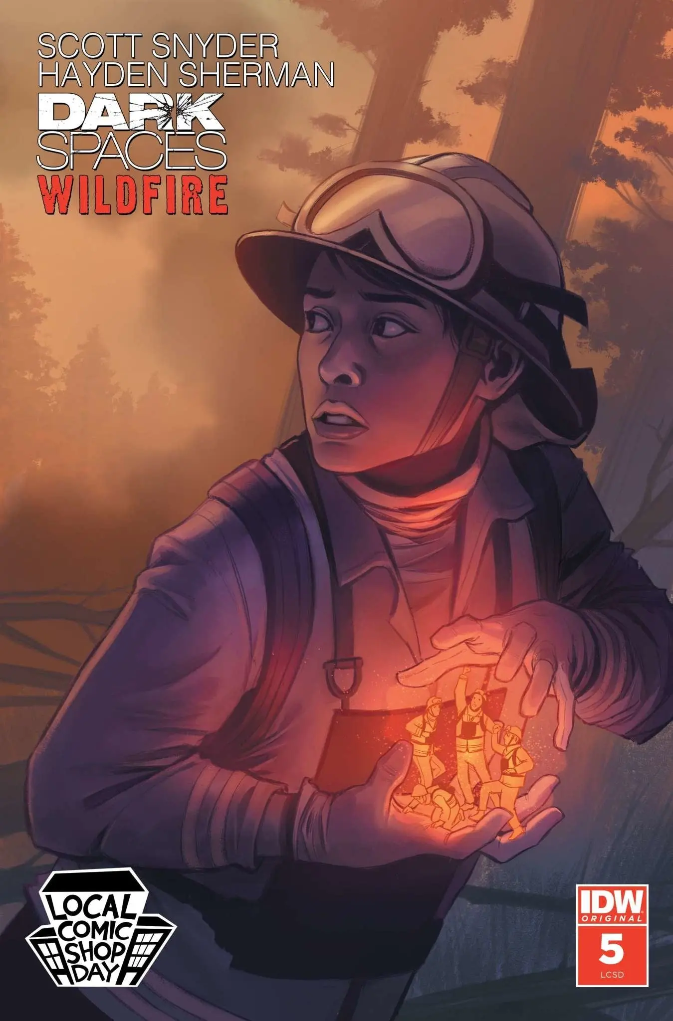 LCSD 2022 Dark Spaces: Wildfire #5 Variant (Yarsky)