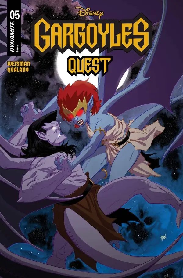 Gargoyles Quest #5 Cover A Moss