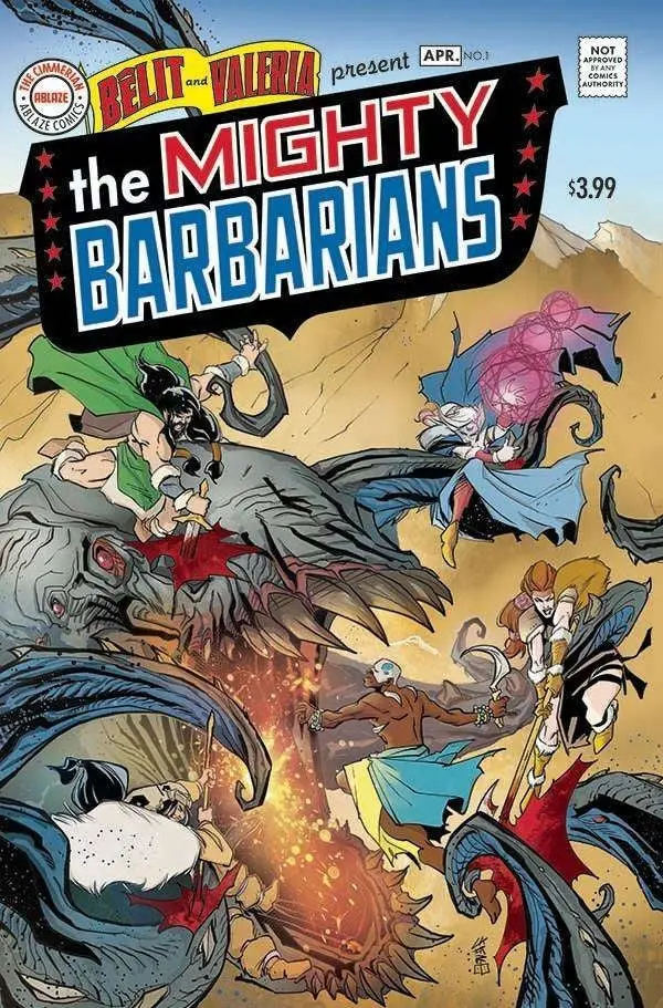 Mighty Barbarians #1 Cvr D Cafaro Homage (MR)