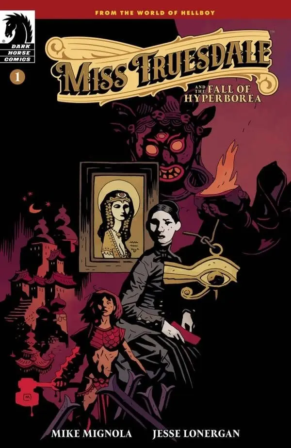 Miss Truesdale & The Fall Of Hyperborea #1 (Of 4) Cvr B Lone