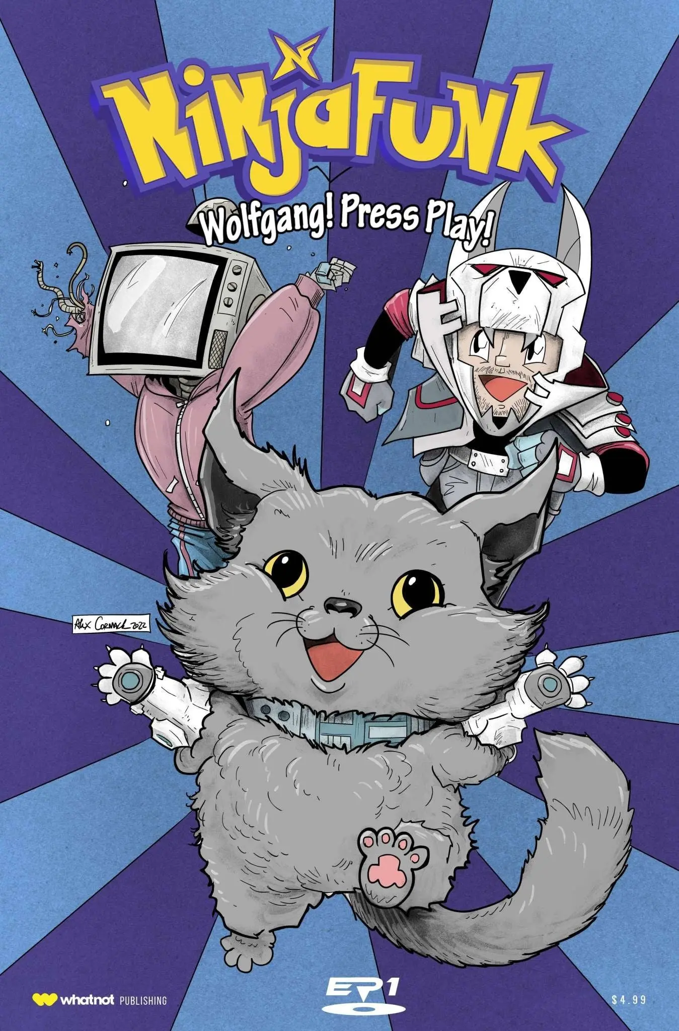 Ninja Funk #1 (Of 4) Cvr D Cormack Pokemon Homage (MR)