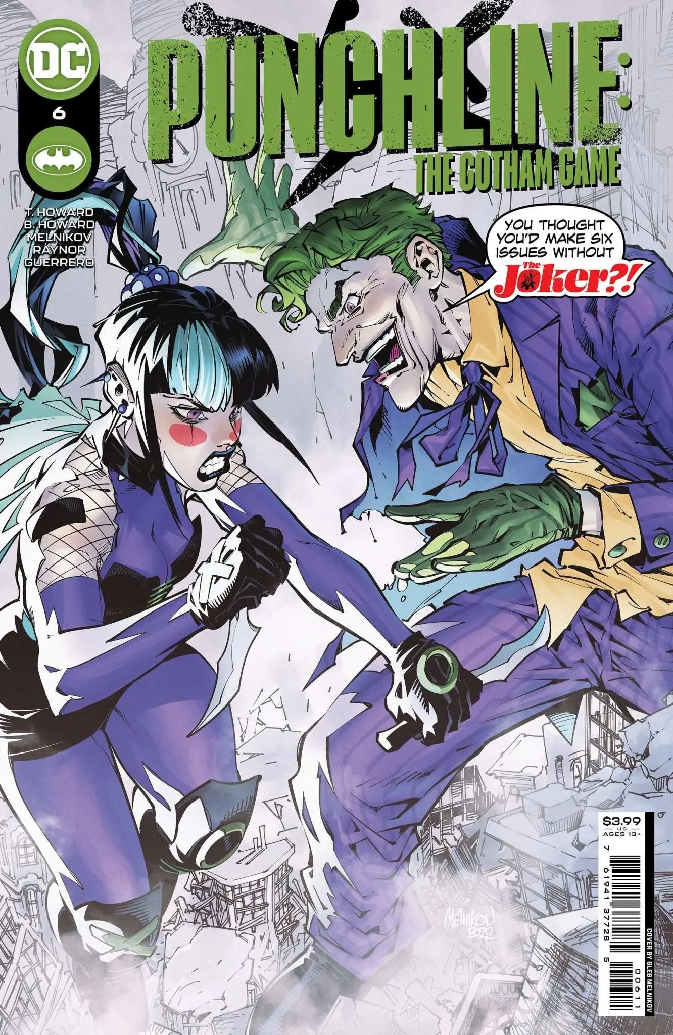 Punchline The Gotham Game #6 (Of 6) Cvr A Gleb Melnikov