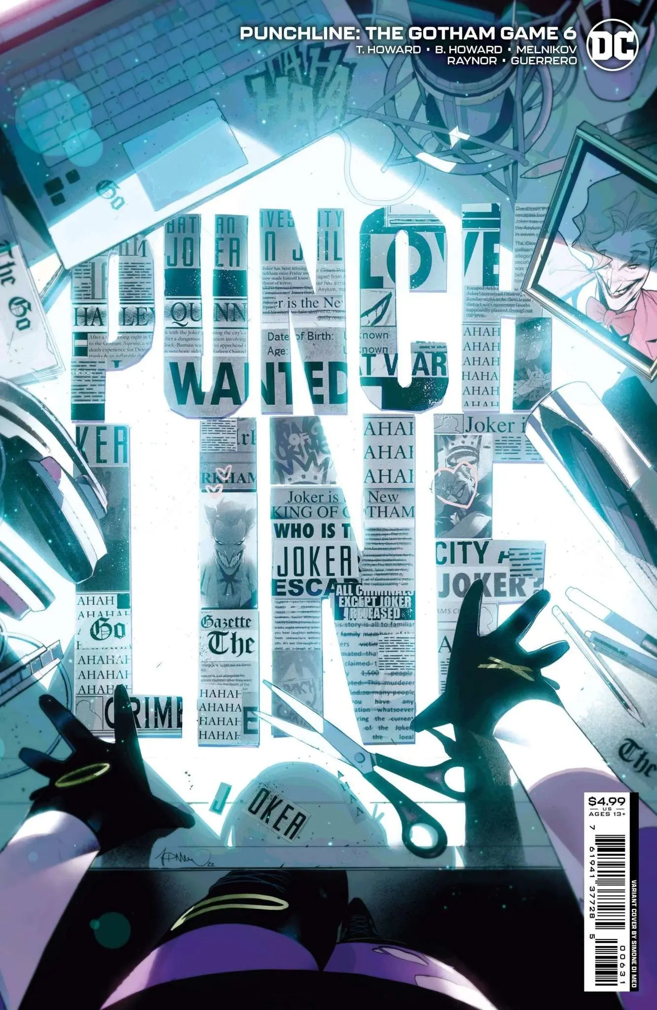 Punchline The Gotham Game #6 (Of 6) Cvr C Simone Di Meo Card Stock Var