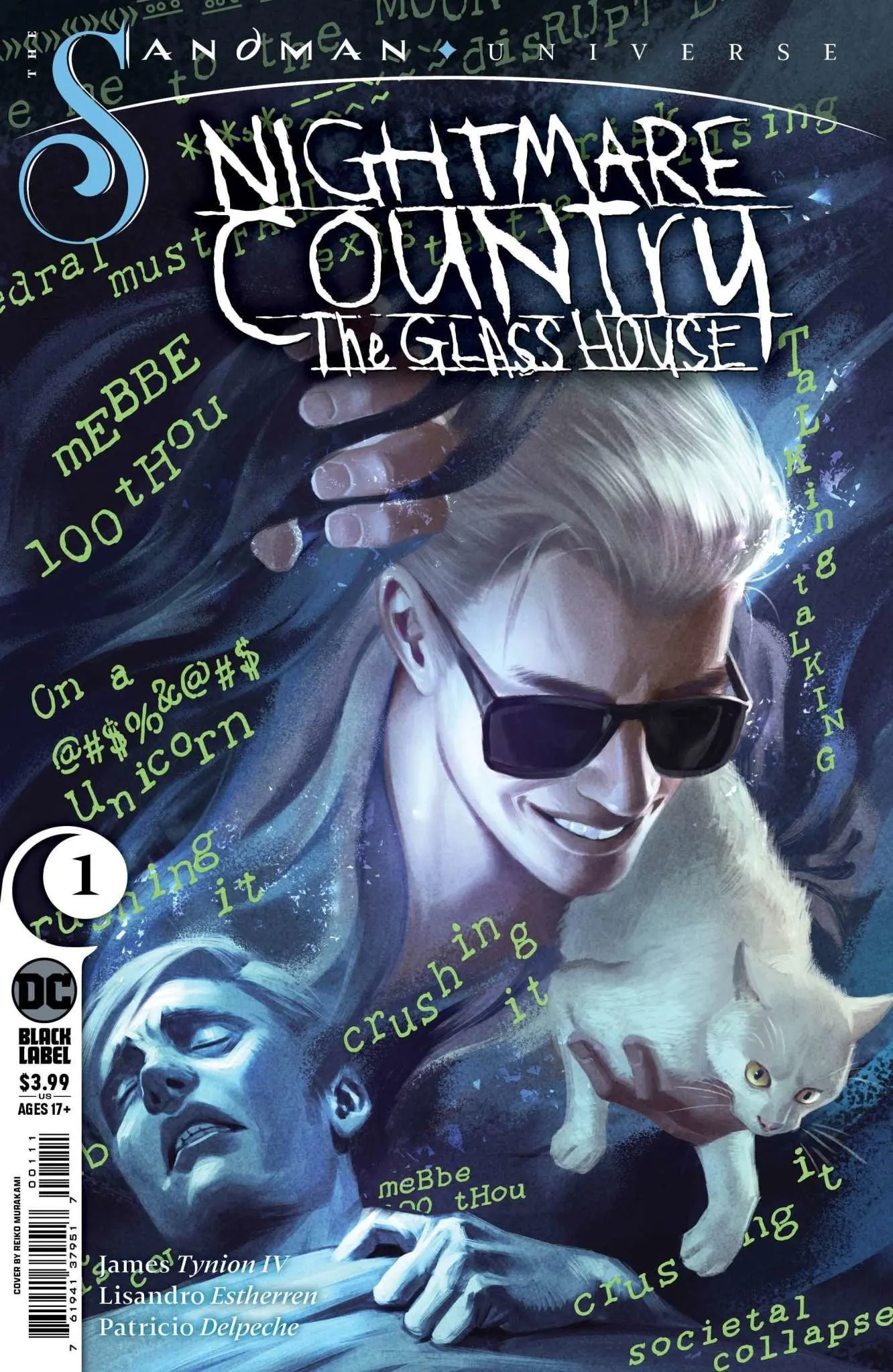 Sandman Universe Nightmare Country The Glass House #1 (Of 6) Cvr A Reiko Murakami (MR)