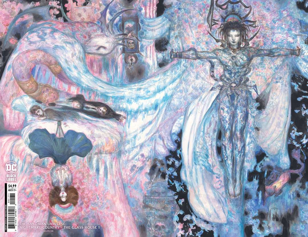 Sandman Universe Nightmare Country The Glass House #1 (Of 6) Cvr F Yoshitaka Amano Wraparound Card Stock Var (MR) - Image 2