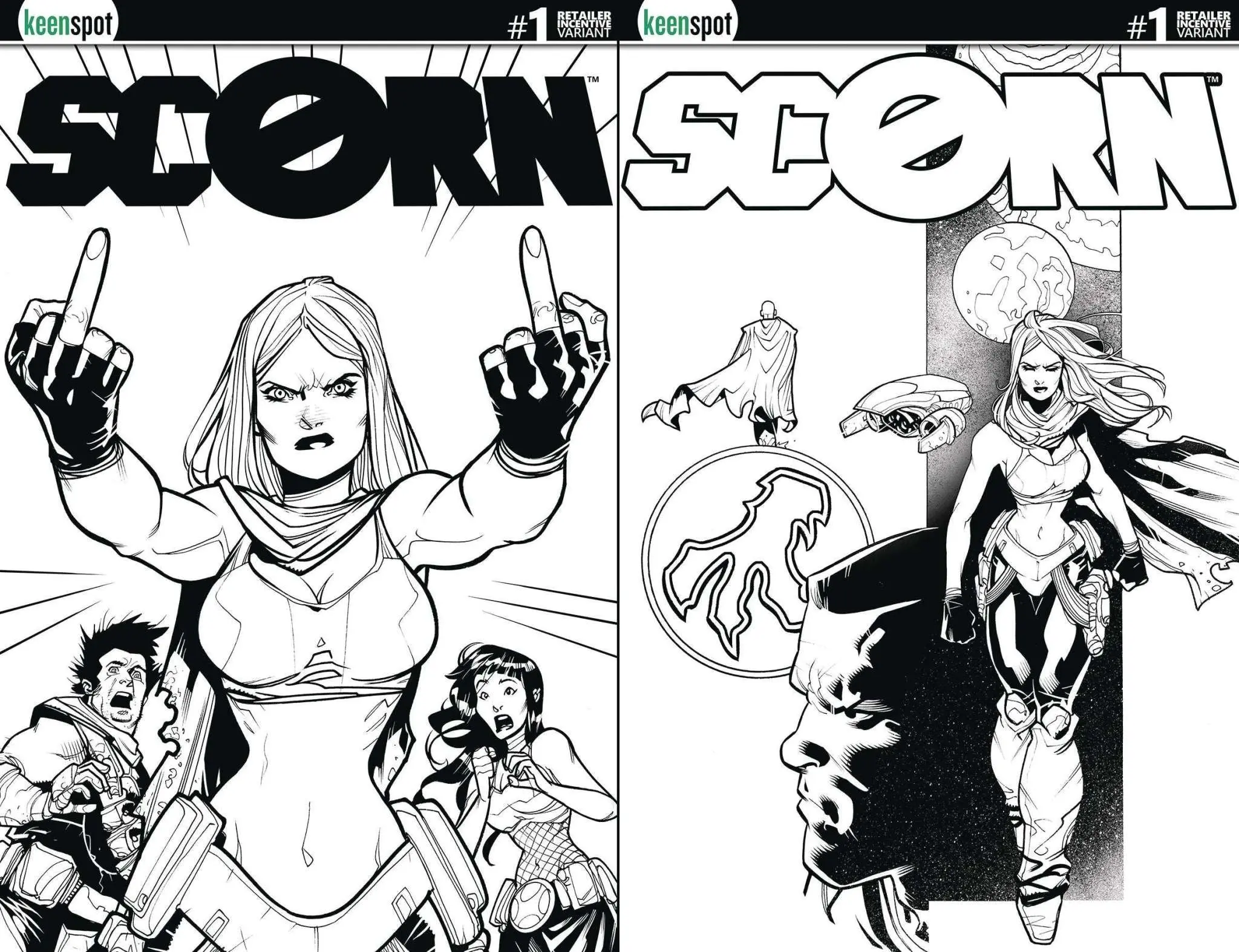 Scorn #1 Cvr I 8 Copy Thonny Bb Lineart Var (Net)