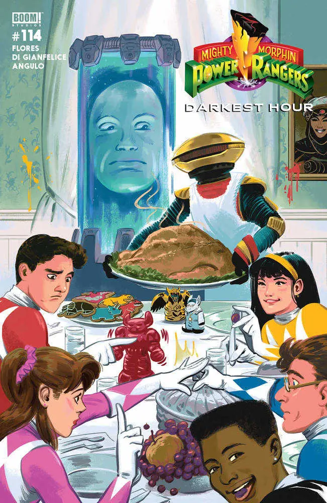 Mighty Morphin Power Rangers (2022-2024) #114 Cover G Foc Reveal Variant