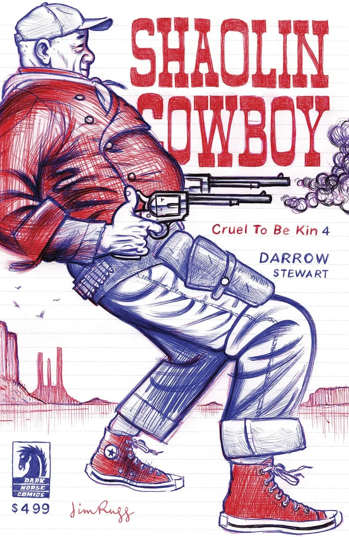 Shaolin Cowboy Cruel To Be Kin #4 (Of 7) Cvr C Rugg (MR)