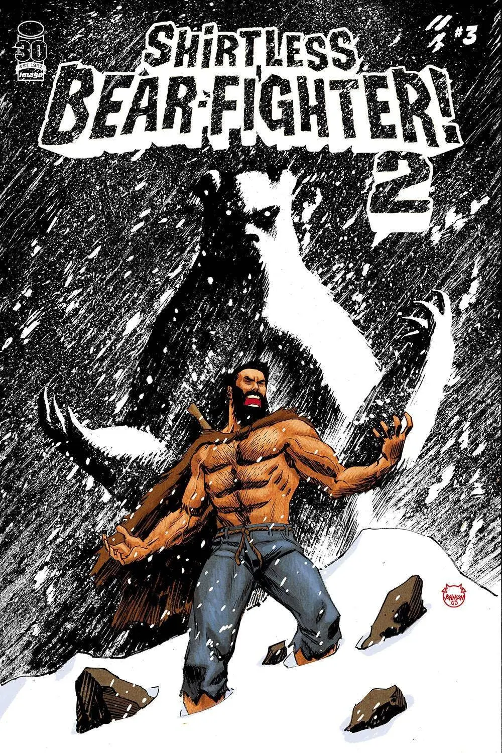 Shirtless Bear-Fighter 2 #3 (Of 7) Cvr A Johnson