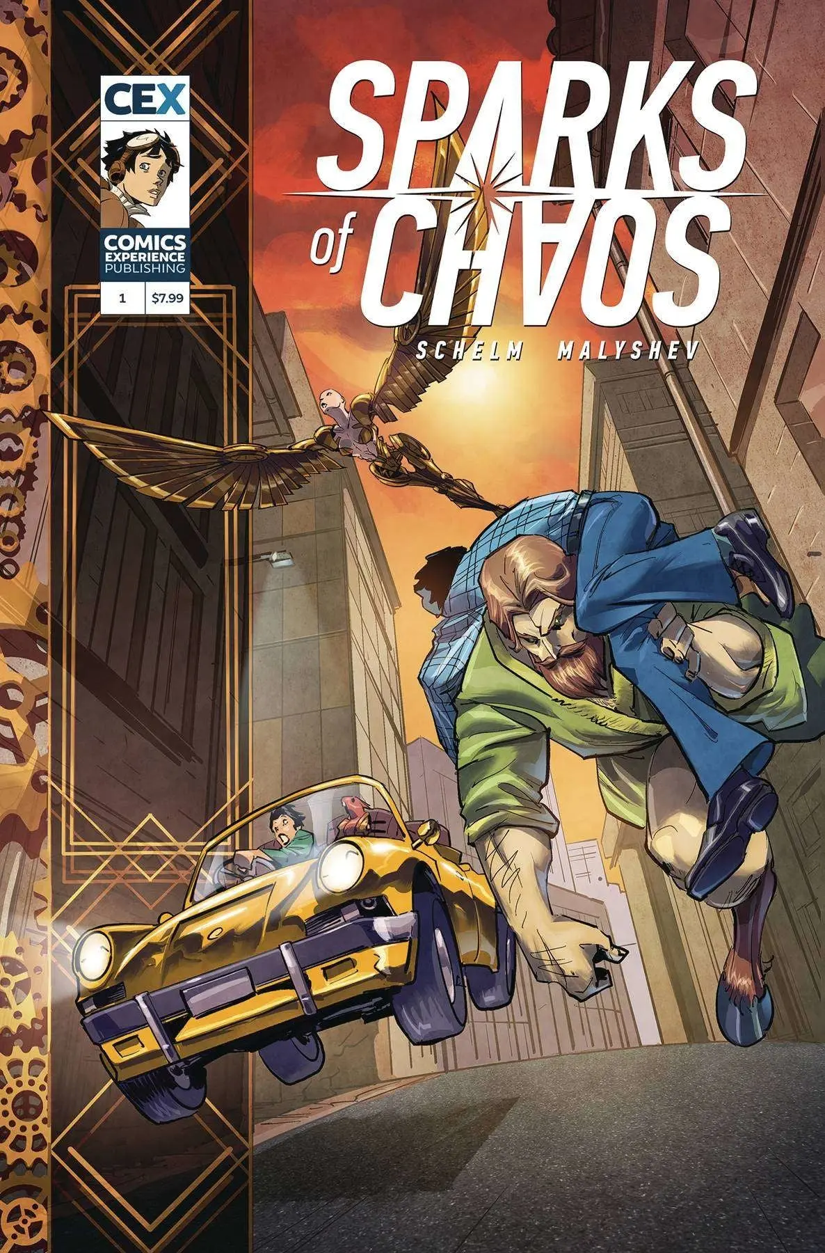 Sparks Of Chaos #1 (of 3) Cvr B Malyshev