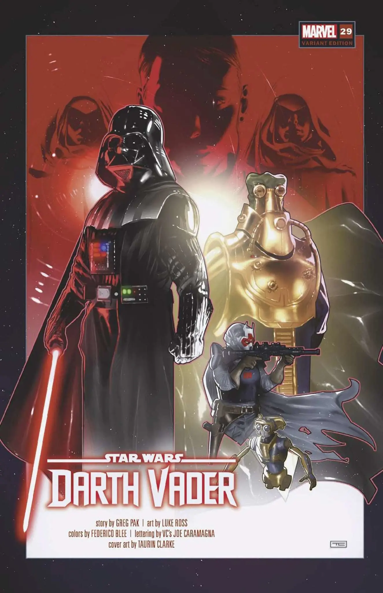 Star Wars: Darth Vader 29 Clarke Revelations Variant