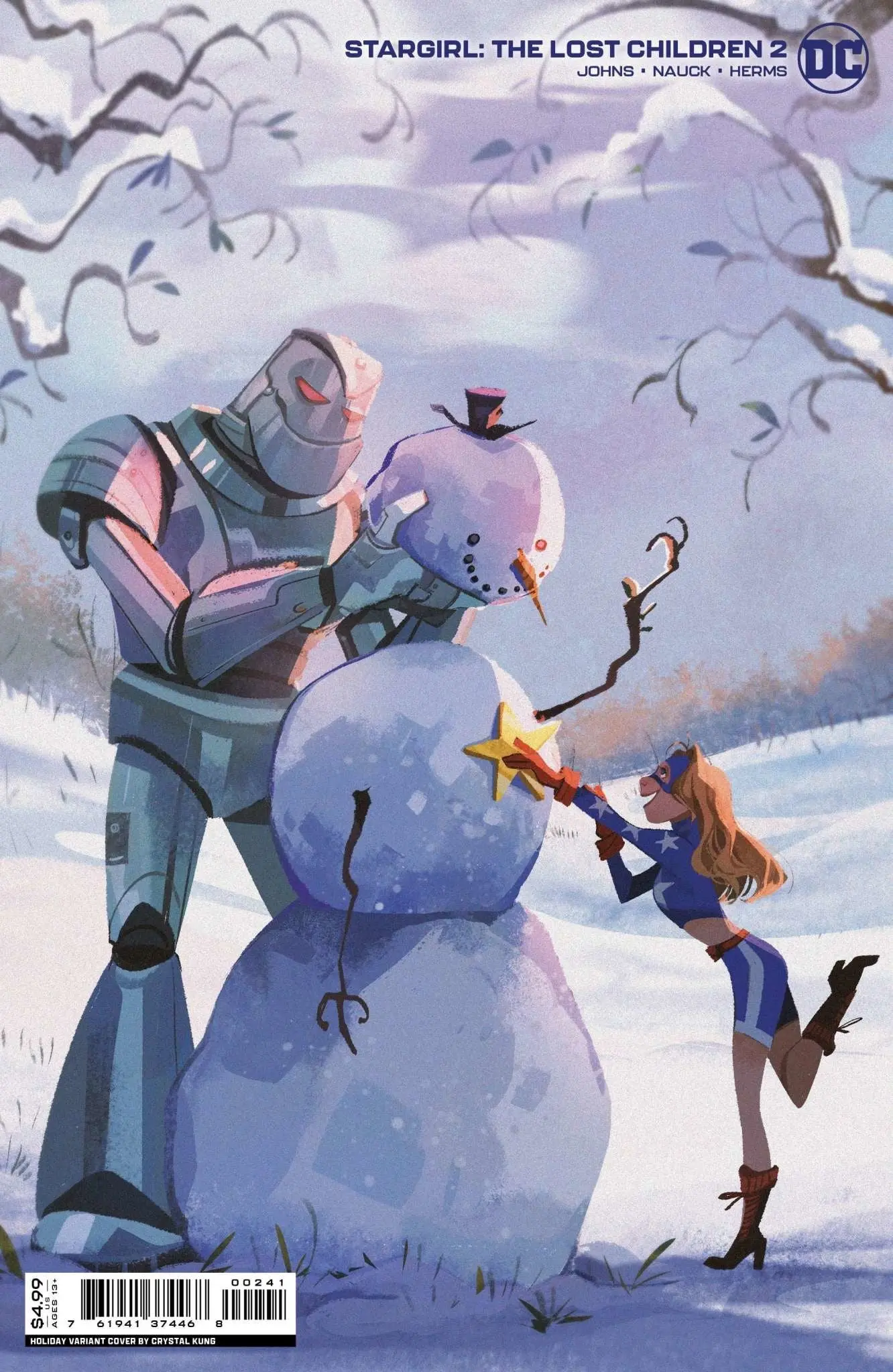 Stargirl The Lost Children #2 (Of 6) Cvr C Crystal Kung Holiday Card Stock Var